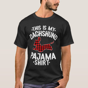 Das ist meine Dackel Pajama T-Shirt
