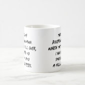 Das ist meine Dissertation-Tasse Kaffeetasse (Mittel)