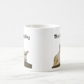 Das ist meine freie Katze Kaffeetasse (Mittel)