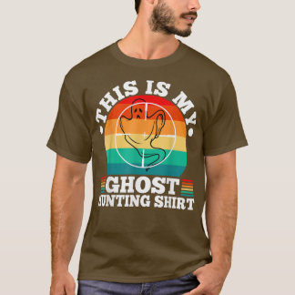 Das ist meine Geisterjagd, Retro Halloween Beängst T-Shirt