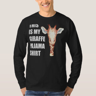 Das ist meine Giraffe Pajama Funny Bedtime T-Shirt