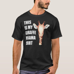 Das ist meine Giraffe Pajama Funny Bedtime T-Shirt