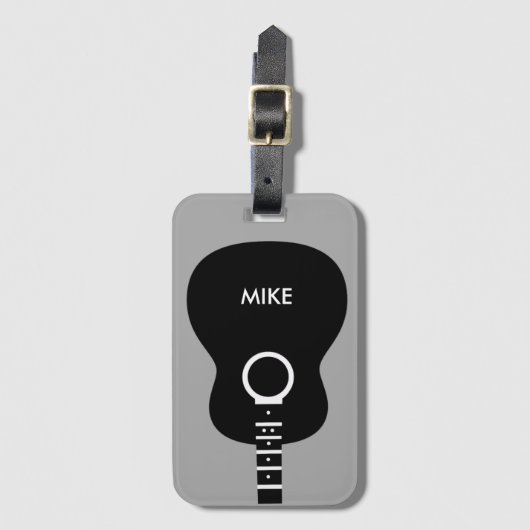 Das ist meine Gitarre Gepäckanhänger (Vorderseite Vertikal)