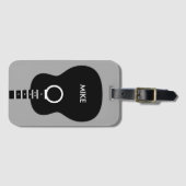 Das ist meine Gitarre Gepäckanhänger (Vorderseite (Horizontal))