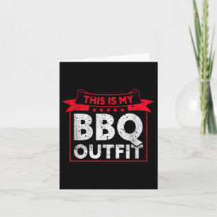 Das ist meine Grillen Outfit _ Grillfleisch Grillf Karte