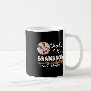 Das ist meine Großmutter da draußen Baseball-Großm Kaffeetasse