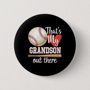 Das ist meine Großmutter da draußen Baseball-Moth Button