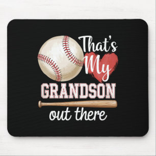 Das ist meine Großmutter da draußen Baseball-Moth Mousepad