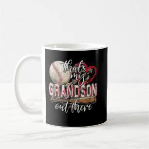 Das ist meine Großmutter da draußen Baseball-Oma Kaffeetasse