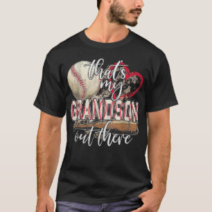 Das ist meine Großmutter da draußen Baseball-Oma T-Shirt