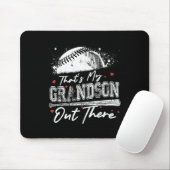 Das ist meine Großmutter da draußen, Grandma Baseb Mousepad (Mit Mouse)