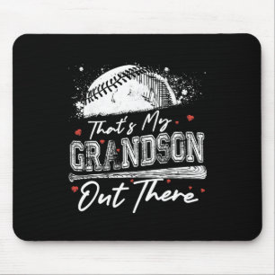 Das ist meine Großmutter da draußen, Grandma Baseb Mousepad