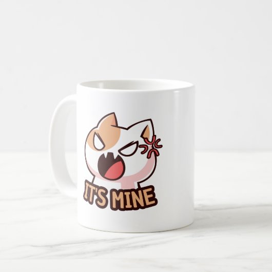 Das ist meine grumpy Cat Tasse | Introvert (Vorderseite Links)