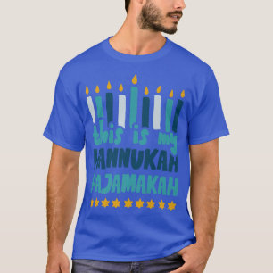 Das ist meine Hannukah Pajamakah Funny Hannukah Pa T-Shirt