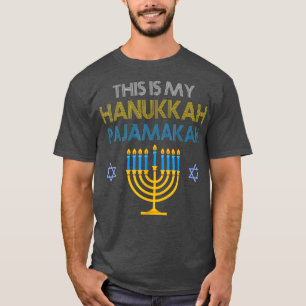 Das ist meine Hanukkah Pajamakah Chanukah Pajama T-Shirt
