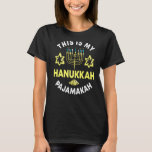 Das ist meine Hanukkah Pajamakah Chanukah Pajama T-Shirt<br><div class="desc">Das ist meine Hanukkah Pajamakah Chanukah Pajama</div>