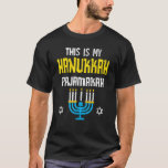Das ist meine Hanukkah Pajamakah Menorah Chanukah  T-Shirt<br><div class="desc">Das ist meine Hanukkah Pajamakah Menorah Chanukah Pajamas PJs.</div>