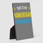 Das ist meine Hanukkah Pajamakkah, das sonnige Glü Fotoplatte (Seite)