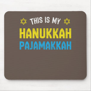 Das ist meine Hanukkah Pajamakkah, das sonnige Glü Mousepad