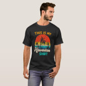 Das ist meine hawaiianische Aloha Hawaii für Männe T-Shirt (Vorne ganz)