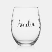 Das ist meine Hochzeitsplanungsbrücke, um lustig z Weinglas Ohne Stiel (Links)