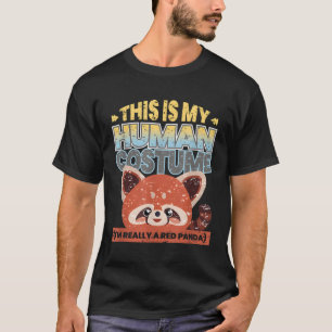 Das ist meine Hu, ich bin wirklich ein roter Panda T-Shirt