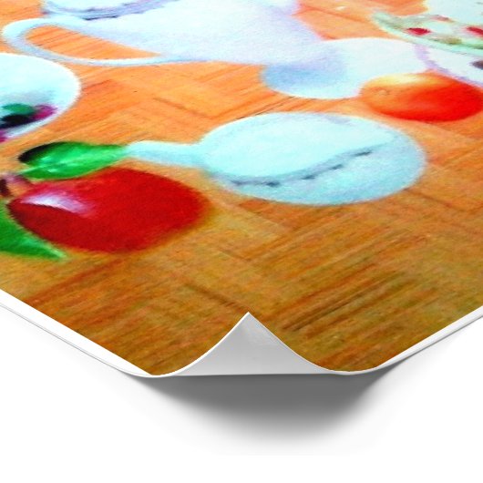 Das ist meine Küche Poster (Ecke)