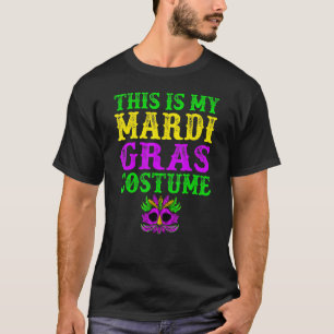 Das ist meine Mardi Gras Costume Parade Party Mask T-Shirt