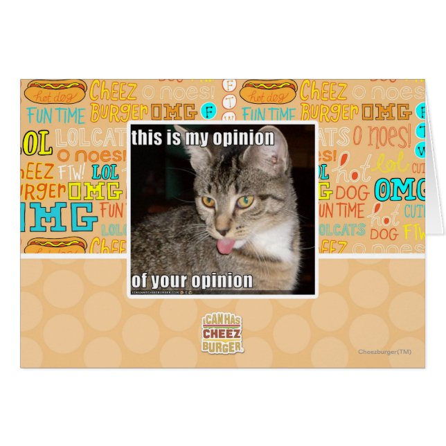 Das ist meine Meinung (Vorderseite (Horizontal))