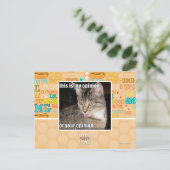 Das ist meine Meinung Postkarte (Stehend Vorderseite)