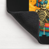 Das ist meine müde Mama Kostüm Salty Skull Mother Mousepad (Ecke)