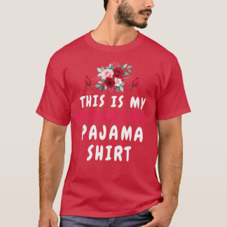 Das ist meine Mutter Tag Pyjama Shirt glückliche M