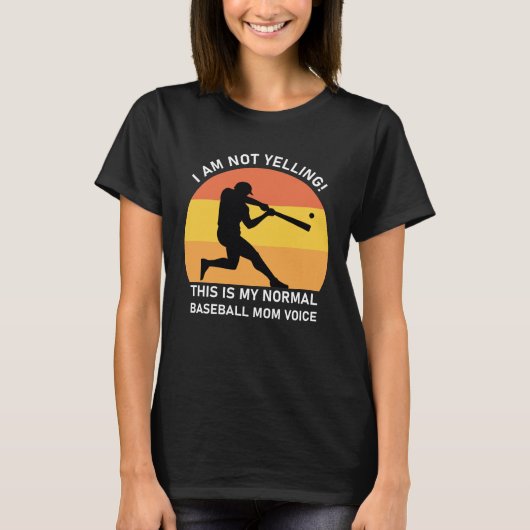 Das ist meine normale Baseballmutter T-Shirt (Vorderseite)
