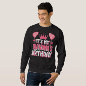Das ist meine Oma's Geburtstagsfeier Sweatshirt (Vorne ganz)