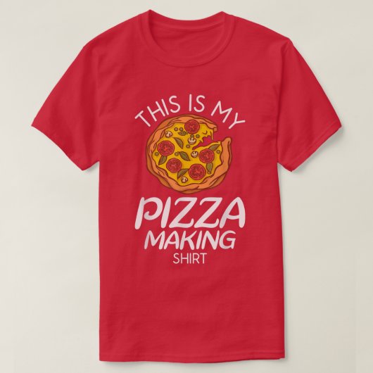 Das ist meine Pizza, die Shirt-Snack-Pizzalove-Piz T-Shirt (Design vorne)