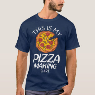 Das ist meine Pizza Makingsnack Pizzalove Pizza 32 T-Shirt