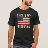 Das ist meine Pride-Flagge T-Shirt (Vorderseite)