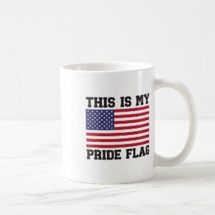 Das ist meine Pride-Flagge USA Amerikanischer 4. J Kaffeetasse