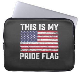 Das ist meine Pride-Flagge USA Laptopschutzhülle