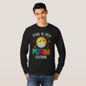 Das ist meine Purim-Kostüm-Funny-Jüdische Gesichts T-Shirt (Vorne ganz)