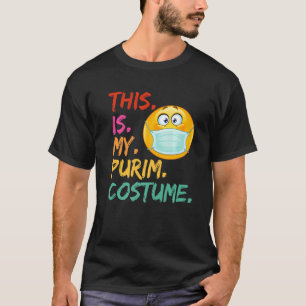 Das ist meine Purim-Kostüm-lustige jüdische Maske T-Shirt