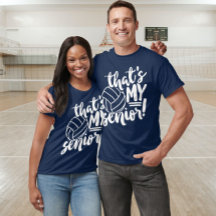 Das ist meine Senior Volleyball Jersey Nummer & Na