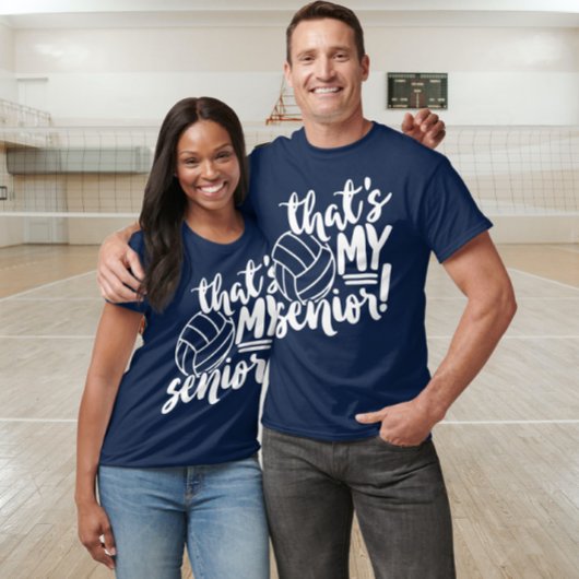 Das ist meine Senior Volleyball Jersey Nummer & Na T-Shirt