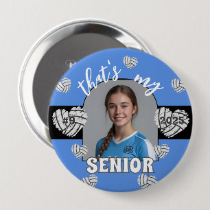 Das ist meine Senior Volleyball-Taste Button