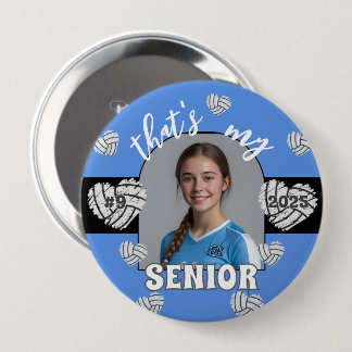Das ist meine Senior Volleyball-Taste Button