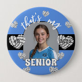 Das ist meine Senior Volleyball-Taste Button (Vorderseite)