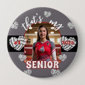 Das ist meine Senior Volleyball-Taste Button (Vorderseite)