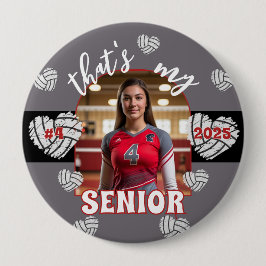 Das ist meine Senior Volleyball-Taste Button