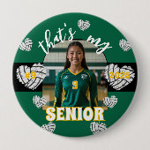 Das ist meine Senior Volleyball-Taste Button (Vorderseite)