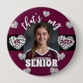 Das ist meine Senior Volleyball-Taste Button (Vorderseite)